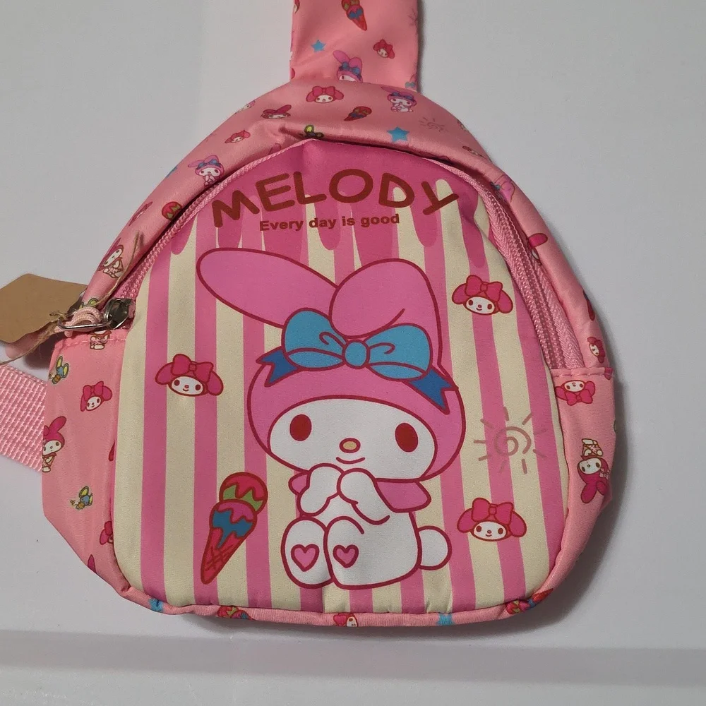 Adorable Melody Pink Kids Crossbody Bag